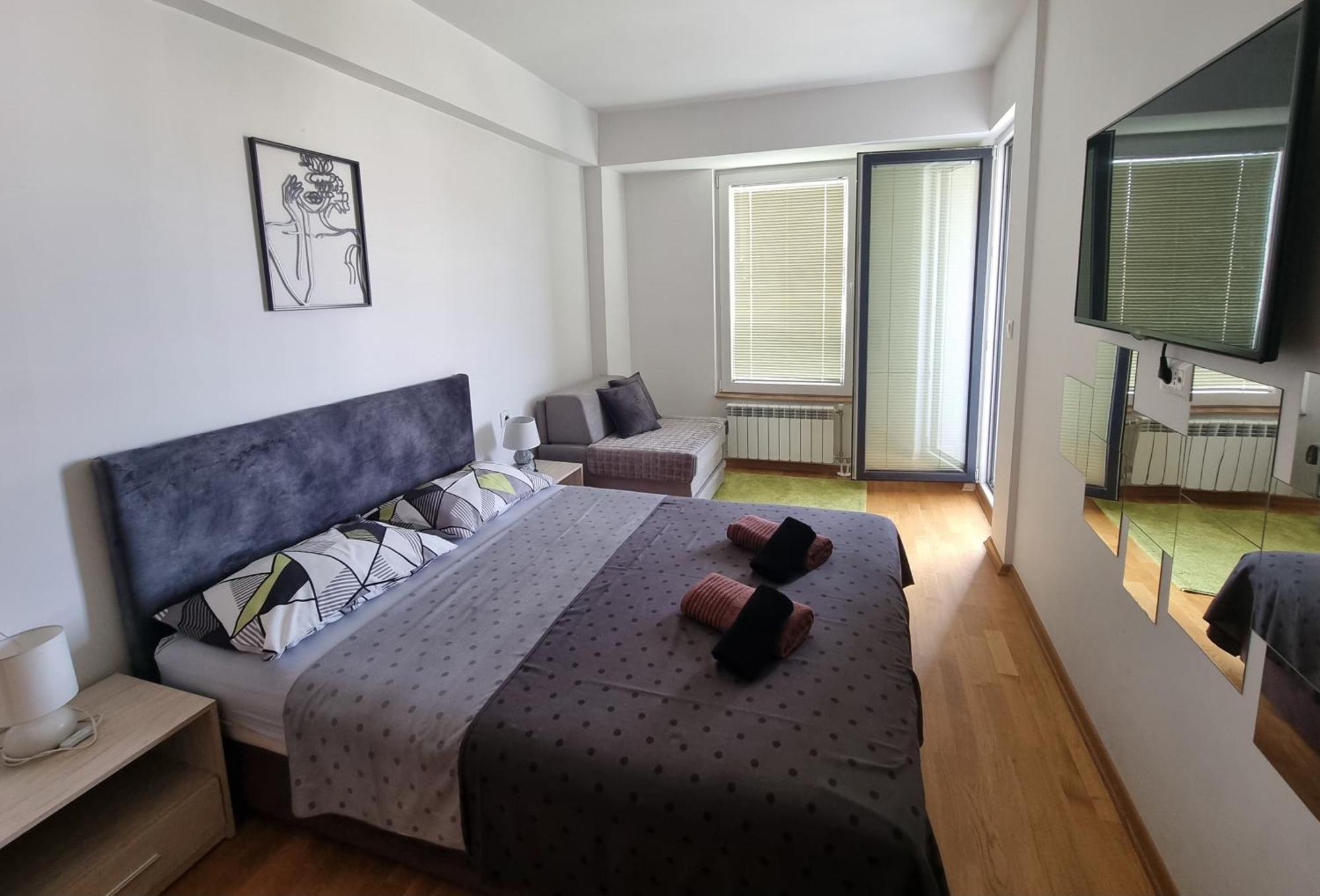 Modern & Trendy Apartment Skopje Eksteriør bilde