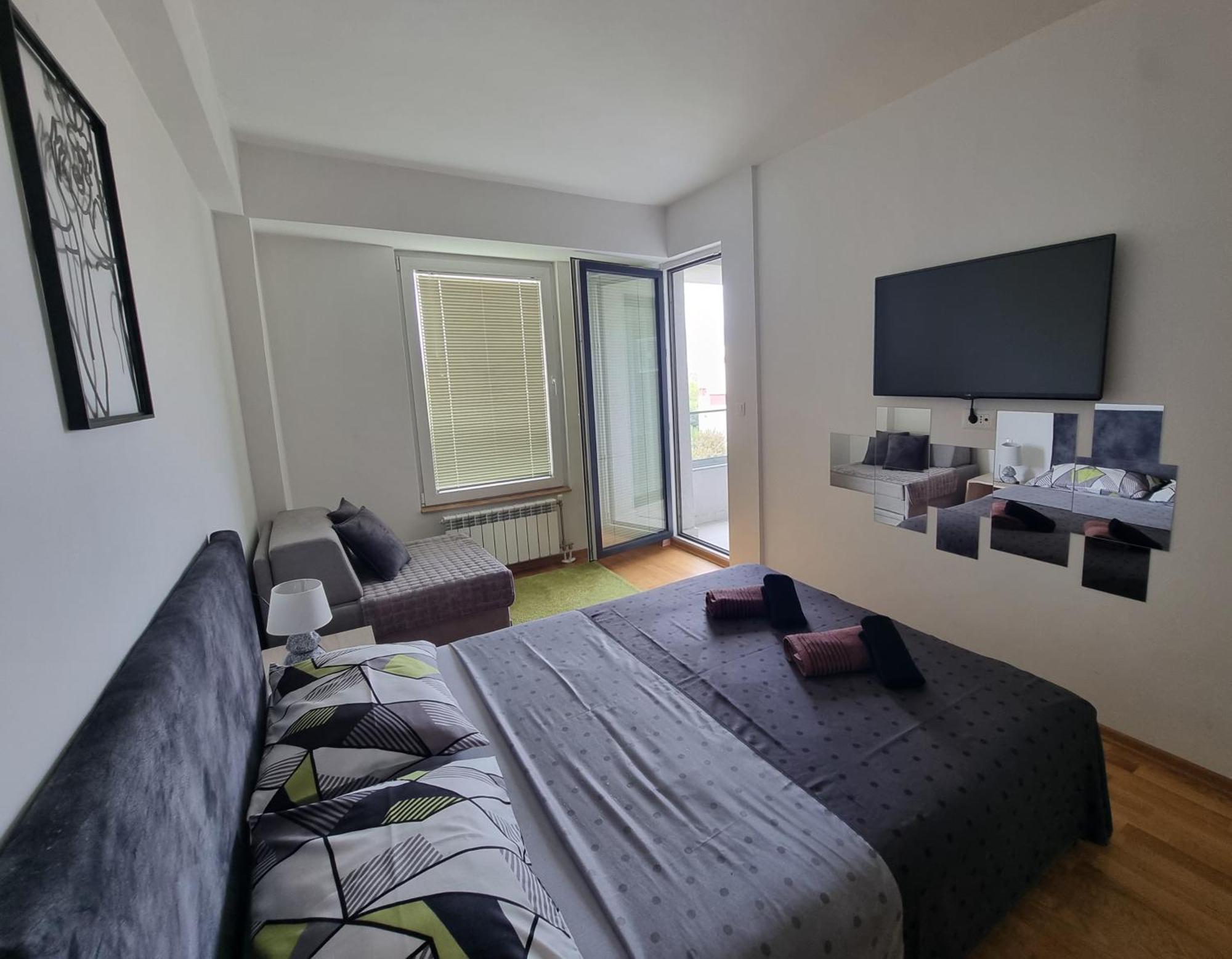 Modern & Trendy Apartment Skopje Eksteriør bilde