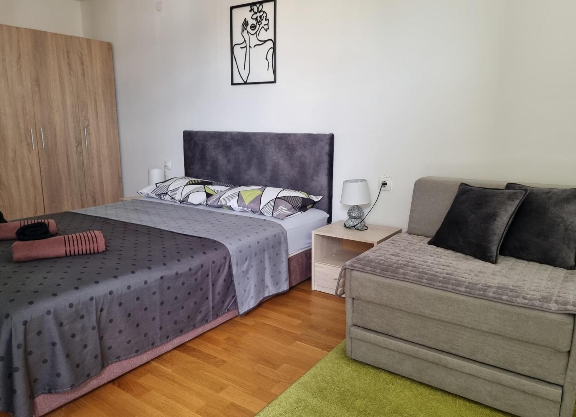 Modern & Trendy Apartment Skopje Eksteriør bilde